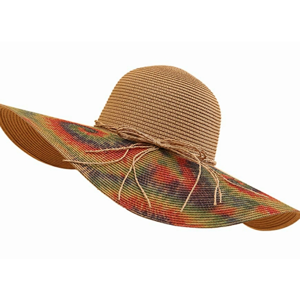 Tye Dye Extra Large Floppy Sun Hat
